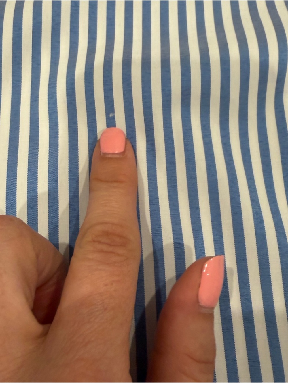 Tuckernuck Blue and White Striped Popover Blouse - Picture 4 of 11